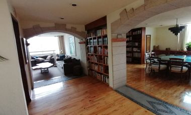 VENTA PENTHOUSE BOSQUES DE LAS LOMAS DEPTO 540 m² DOS NIVELES 4 REC ROOF GARDEN