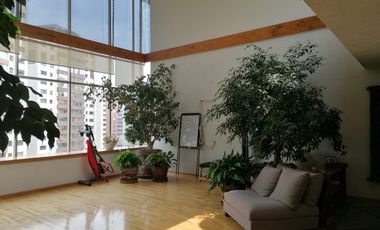 VENTA PENTHOUSE BOSQUES DE LAS LOMAS DEPTO 540 m² DOS NIVELES 4 REC ROOF GARDEN