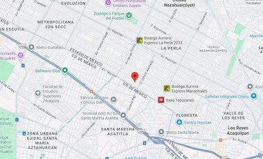 CAS EN VENTA EN NEZAHUALCOYOSTL ESTADO DE MEXICO CERCA DE  DE PLAZA EL SALADO Y METRO ACATITLA