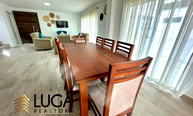 Casa amoblada en renta, en urbanización privada sector sur, cerca a Plaza Baradacco, Manta Ecuador