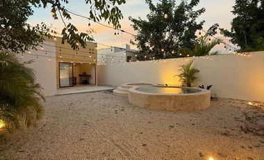 🏡 Casa de una planta en venta – Cholul, Mérida