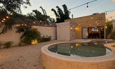 🏡 Casa de una planta en venta – Cholul, Mérida