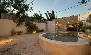 🏡 Casa de una planta en venta – Cholul, Mérida