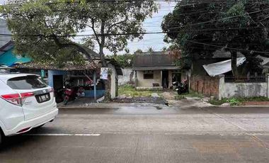 Dijual Murah Rumah Tua Hitung Tanah Pinggir Jalan dekat Alun Alun Serang Kota Komersil