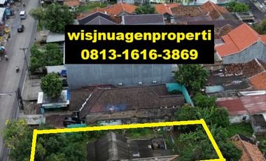 Dijual Murah Rumah Tua Hitung Tanah Pinggir Jalan dekat Alun Alun Serang Kota Komersil