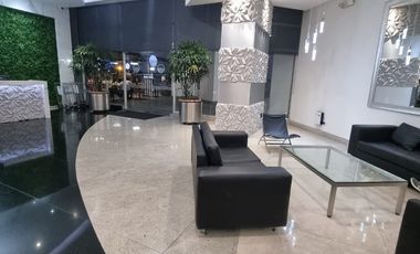 Suite Amoblada en Alquiler en Edif Riverfront, Puerto Santa Ana,1Habitacion, 1Baño.