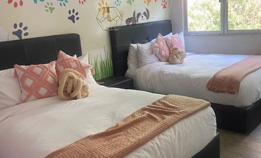 CASA EN RENTA EN TECAMACHALCO EN CALLE CON VIGILANCIA 24/7