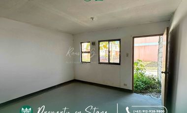 Elena Inner Bare Unit Row House for Sale located in Bria Magalang, Pampanga