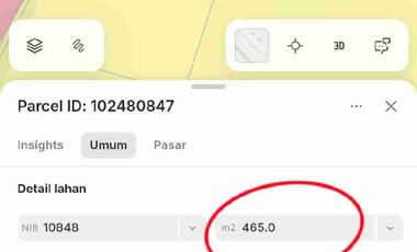 DIJUAL LAHAN PROSPEKTIF KEROBOKAN