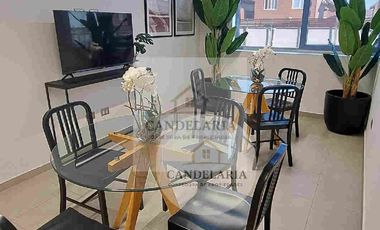 SE ARRIENDA DEPARTAMENTO AMOBLADO EN EDIFICIO BARCELONA- QUILLOTA