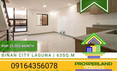 3-STOREY BRAND NEW TOWNHOUSE FOR RENT – BIÑAN, LAGUNA