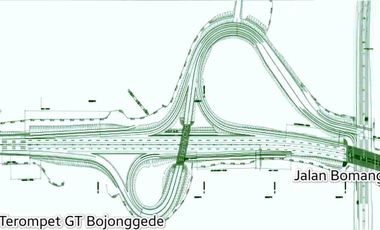 Dijual Rumah 3 Lantai Hanya 5 Menit Ke Rencana Tol Bojong Gede dan 10 Menit Ke Stasiun KA Bojong Gede