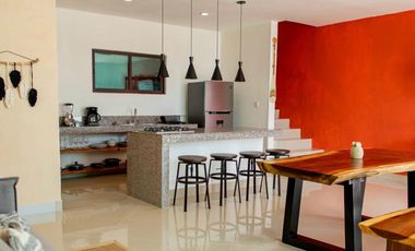 ¡VILLA DE EN CHICXULUB PUERTO, A SOLO 70 METROS DEL MAR!