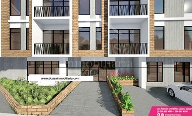 Vendo Suites y Departamento 2 dormitorios, en Cuenca –  Sector Monay Shopping , 1 garaje y bodega en proyecto