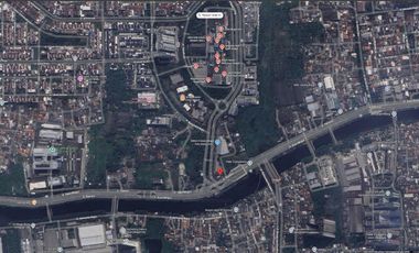 Sewa/Kerja Sama SUPER STRATEGIS di Hoek Jl. Raya Daan Mogot (6 lajur mobil) & Jl. Raya Tampak Siring (6 lajur), Lebar 25,7m, Kalideres, Jakarta Barat