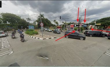 Sewa/Kerja Sama SUPER STRATEGIS di Hoek Jl. Raya Daan Mogot (6 lajur mobil) & Jl. Raya Tampak Siring (6 lajur), Lebar 25,7m, Kalideres, Jakarta Barat