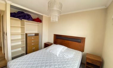 Departamento Amoblado en Arriendo, Condominio Milano, Gastos Comunes Incluidos