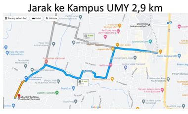 Rumah Baru Siap Huni di Sleman dekat Kota JOGJA