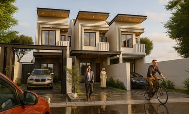Rumah Desain Minimalis Modern Dekat Pondok Hijau Gegerkalong Setiabudi Lembang