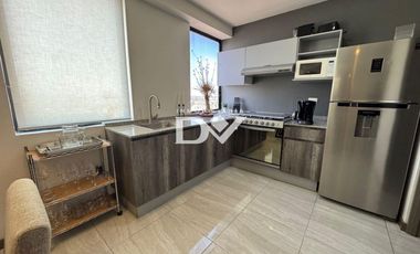 DEPARTAMENTO EN RENTA AMUEBLADO DE 1 HABITACIÓN EN SAN PEDRO CHOLULA CON INCREÍBLES VISTAS