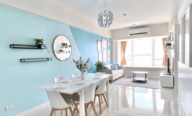 Fully Furnished 2 Bed Unit with Bay View For Rent