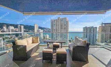 Departamento amueblado vista dos recamaras