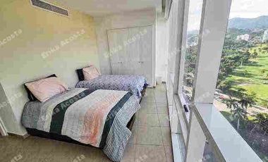 Departamento amueblado vista dos recamaras