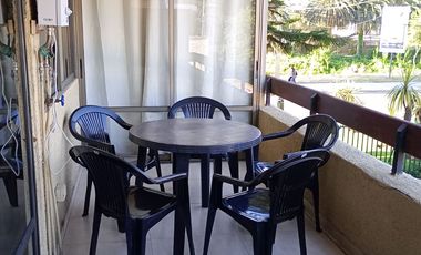 ARRIENDO DEPTO. AMOBLADO  AÑO CORRIDO 2026 CALLE VICUÑA MACKENNA, REÑACA  PASOS PLAYA