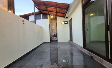 RENTA DEPARTAMENTO CON ROOF GARDEN PRIVADO CON 2 CAJONES EN ZARAGOZA, AGRICOLA ORIENTAL, CERCA DEL FORO SOL