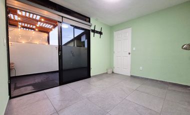 RENTA DEPARTAMENTO CON ROOF GARDEN PRIVADO CON 2 CAJONES EN ZARAGOZA, AGRICOLA ORIENTAL, CERCA DEL FORO SOL