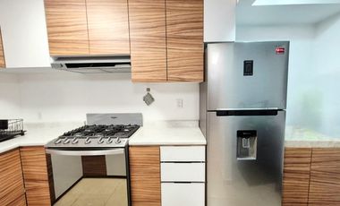 RENTA DEPARTAMENTO AMUEBLADO CON BALCON, 2 RECAMARAS, EN ZARAGOZA, AGRICOLA ORIENTAL, CERCA DEL FORO SOL