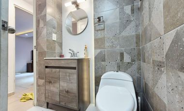 RENTA DEPARTAMENTO AMUEBLADO CON BALCON, 2 RECAMARAS, EN ZARAGOZA, AGRICOLA ORIENTAL, CERCA DEL FORO SOL