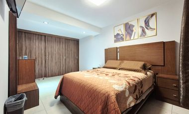 RENTA DEPARTAMENTO AMUEBLADO CON BALCON, 2 RECAMARAS, EN ZARAGOZA, AGRICOLA ORIENTAL, CERCA DEL FORO SOL