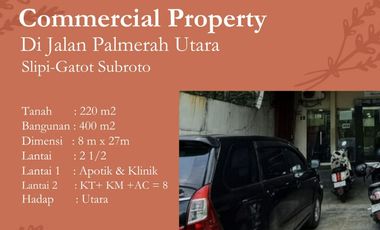 Strategic Commercial Building for Sale in Palmerah, Slipi, Central Jakarta