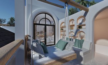 3-Bedroom Villa with Elegant Mediterranean Design in Kedungu