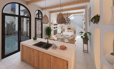 3-Bedroom Villa with Elegant Mediterranean Design in Kedungu