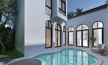 3-Bedroom Villa with Elegant Mediterranean Design in Kedungu