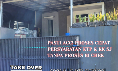 Rumah Take Over kredit murah Cicaheum dekat RS Hermina Arcamanik