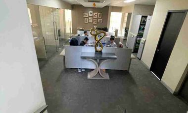 Kantor siap pakai 3lantai lokasi strategis pinggir jalan Anggrek loka raya