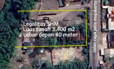 Termurah Lahan zona gudang mojokerto