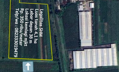 Termurah Lahan industri mojokerto