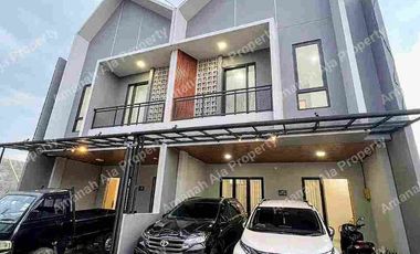 Rumah Furnished DP 0 Dekat Pintu Tol Limo Depok