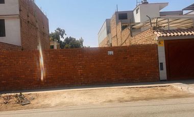 VENTA DE TERRENO  EN URB. PORTADA DEL SOL , LA MOLINA