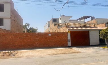 VENTA DE TERRENO  EN URB. PORTADA DEL SOL , LA MOLINA