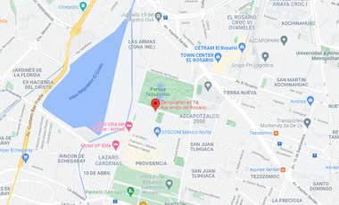 CASA EN VENTA EN ZEMPOALTECAS # 74, EX HACIENDA EL ROSARIO, AZCAPOTZALCO, CDMX.