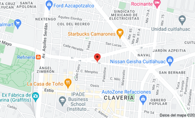 CASA EN VENTA EN HELIOPOLIS # 107, CLAVERIA, AZCAPOTZALCO, CDMX.