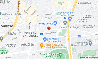 SE VENDE DEPARTAMENTO EN  TIZAPAN SAN ANGEL CDMX