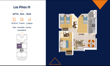 🏙️ Venta de Departamentos en Edificio Los Pinos III. ¡Últimas 3 unidades!