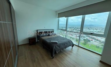 Departamento amueblado con amenidades y 2 recámaras, RENTA - Santa Fe Juriquilla