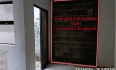 Foreclosed Property for sale in  GULF VIEW SUBDIVISON, BRGY. BAGO APLAYA, DAVAO CITY, DAVAO DEL SUR